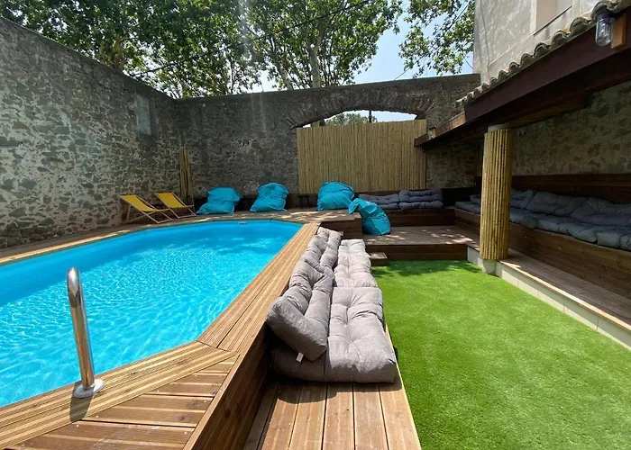 T3 Bord Canal Du Midi, Piscine شقة